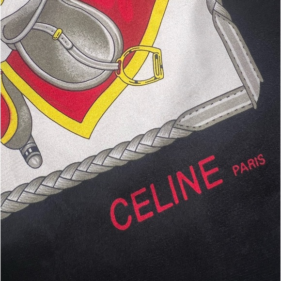 Celine Silk Scarf - Picture 3 of 8